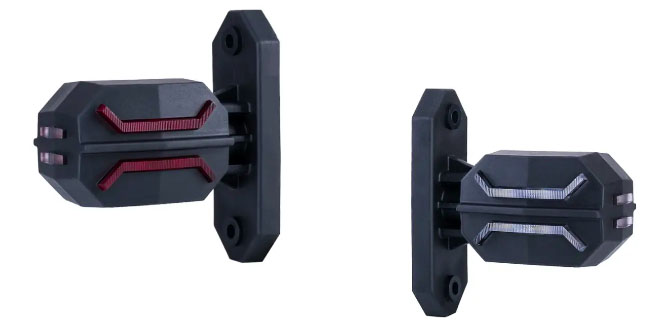 FANALE LAT. INGOMBRO LED BASE PIANA 12/24V