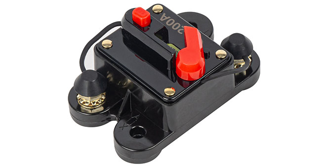 FUSIBILE AUTOMATICO 12/24/48V DA 200AH C/RESET MAN