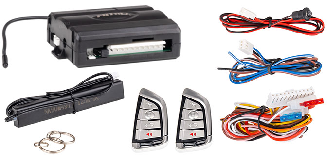 MODULO APRI-CHIUDI PORTE KEYLESS 12V UNIVERSALE