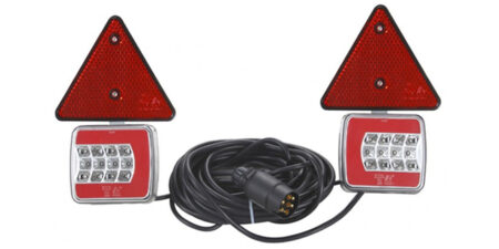 KIT RIMORCHIO MAGNETICO A LED C/TRIA 7.5M (D.2.5M)