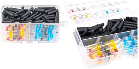 KIT GUAINA E GIUNZIONI TERMOSTRINGENTI 100 PEZZI