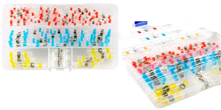 KIT GIUNZIONI CON STAGNO TERMOSTRINGENTI 100 PEZZI